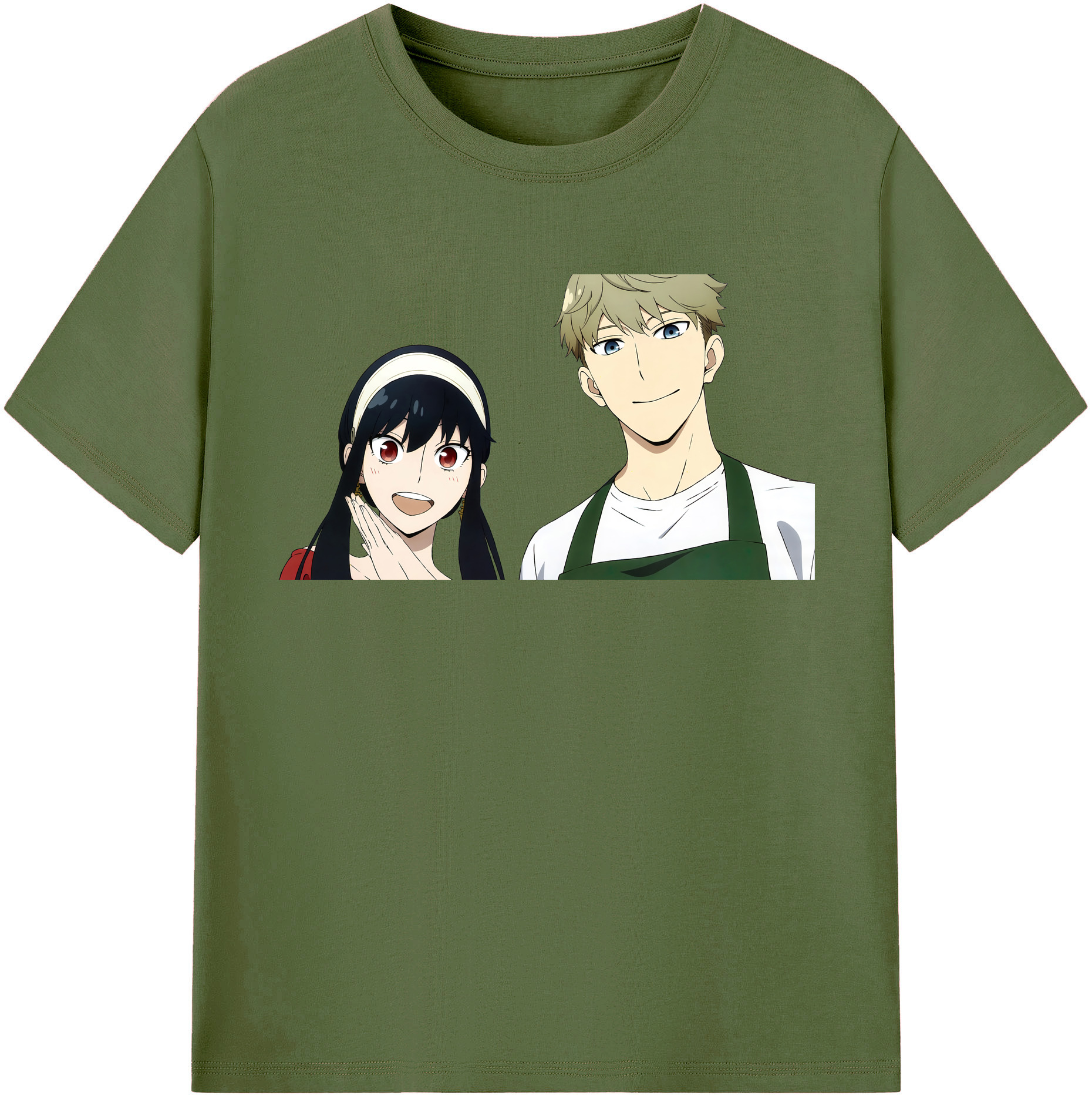 （画像用） SPY×FAMILY间谍家家酒 綿100％半袖Tシャツ（フロントプリント）